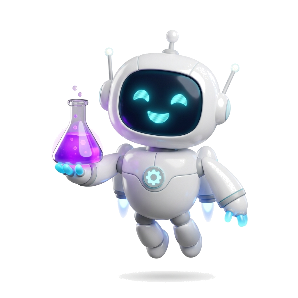 Маскот Halyavka Lab — юний вчений